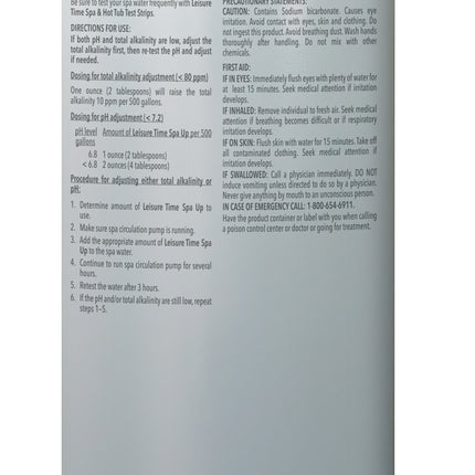 Leisure TIME 22339A Spa Up Balancer for Hot Tubs, 2 lbs