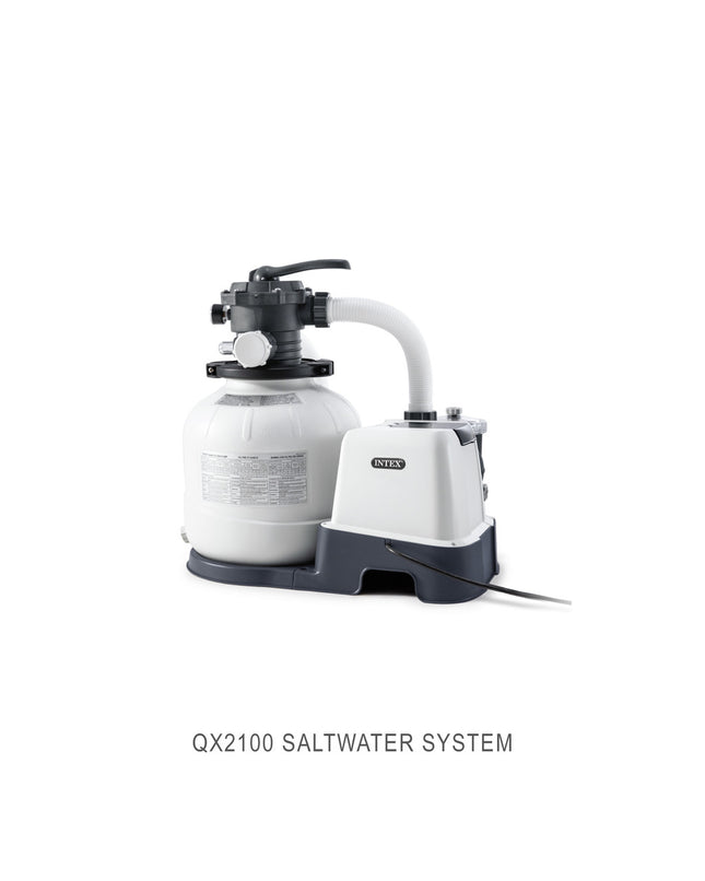 QX2100 SAND FILTER PUMP & SALTWATER SYSTEM (110V), Age: adult
