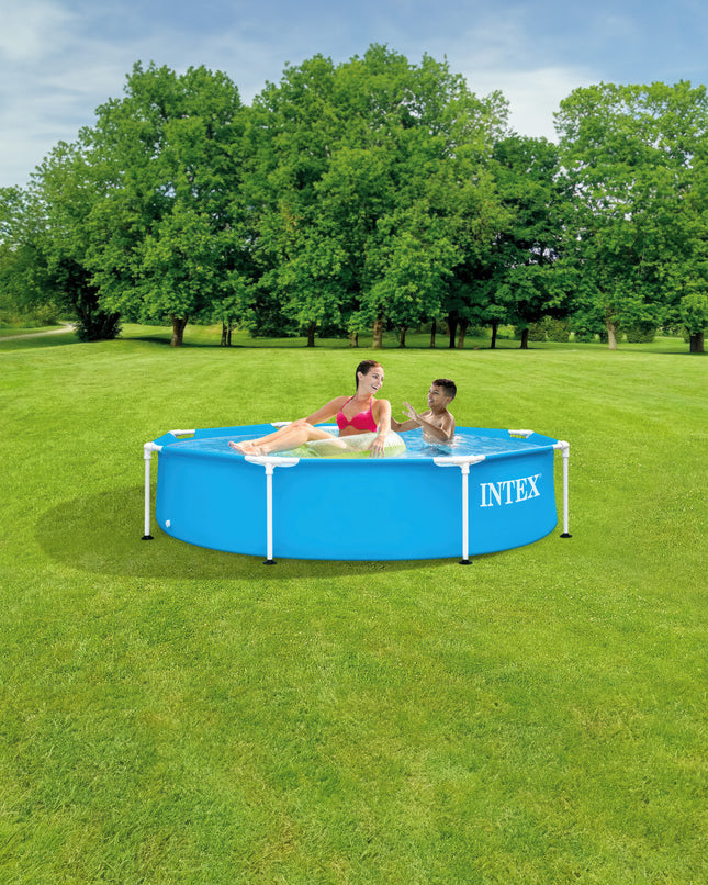 8FT X 20IN METAL FRAME POOL, Age: 6+