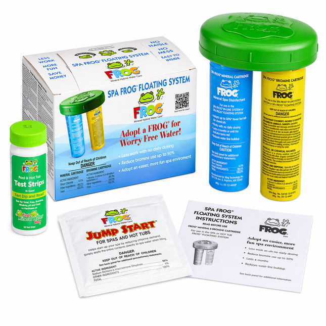 FROG Serene Floating Sanitizing System for Hot Tub Spa Water Care product image