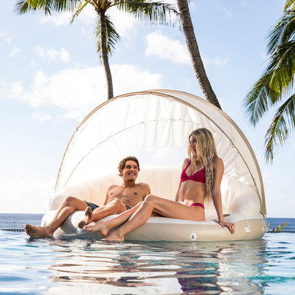 Canopy Inflatable Pool Island Float