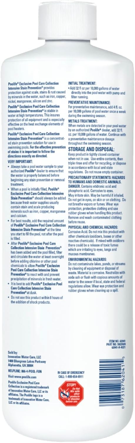 Poolife™ Intensive Stain Prevention™ 32fl oz