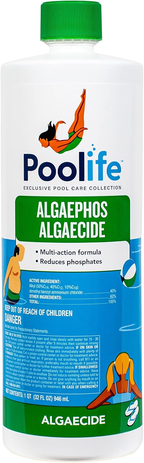 Poolife™ AlgaePhos™ Algaecide 1QT