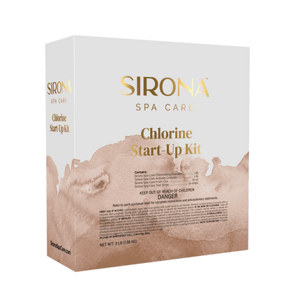 Sirona Spa Care Chlorine Start Up Kit for Spas and Hot Tubs