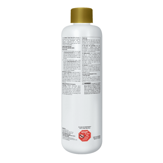Sirona Spa Care Foam Out 82127 (1 Quart)