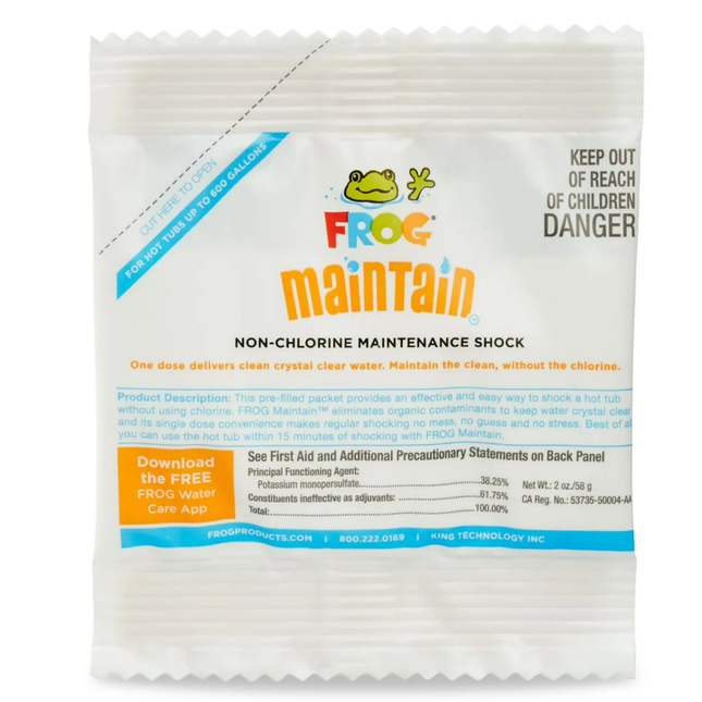 FROG Maintain Non-Chlorine Shock Treatment for Hot Tubs product image