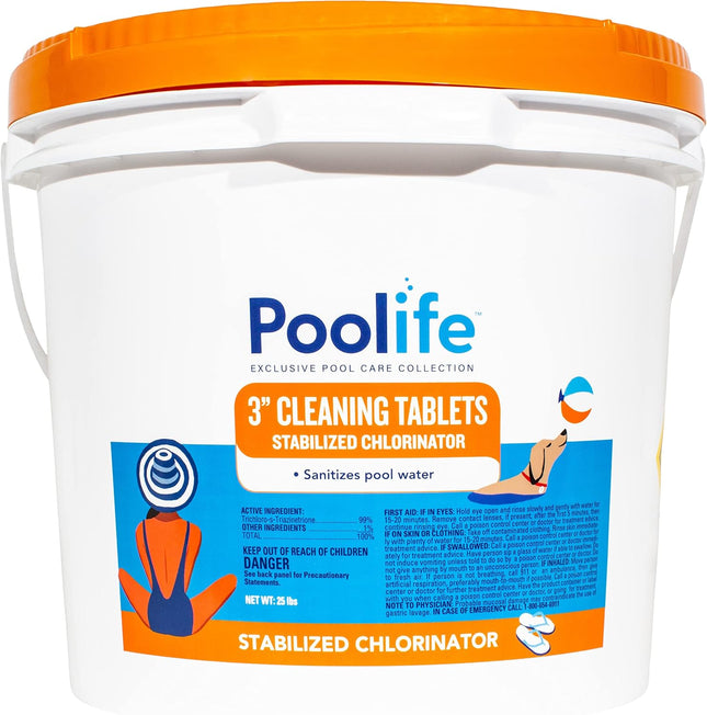Poolife™ 3” Cleaning Tablets 50LBS