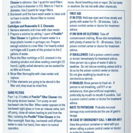 Poolife™ Filter Cleaner 32 fl oz